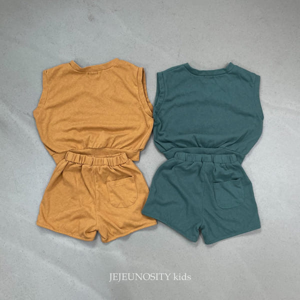 JEJEUNOSITY - Korean Children Fashion - #Kfashion4kids - 1 2 3 Top Bottom Set - 3