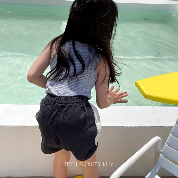 JEJEUNOSITY - Korean Children Fashion - #Kfashion4kids - Short Track Pants - 6