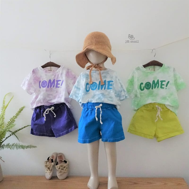 JM SNAIL - Korean Children Fashion - #Kfashion4kids - Crush Water Paint Tee - 4
