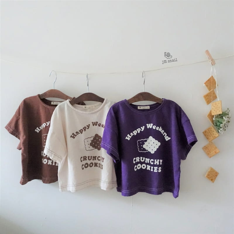 JM SNAIL - Korean Children Fashion - #Kfashion4kids - Biscuit Tee