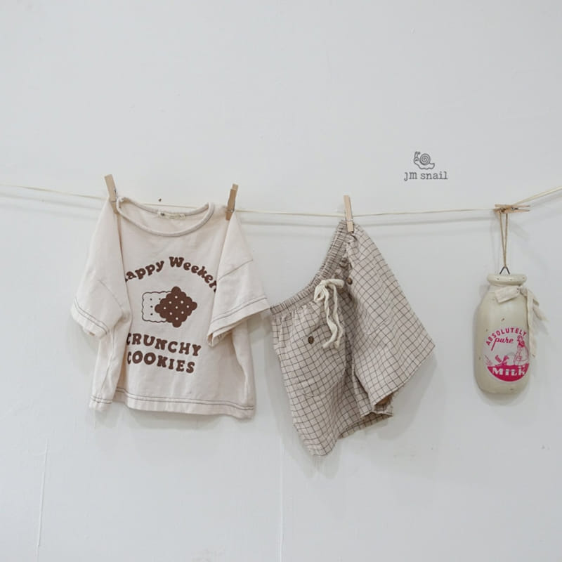 JM SNAIL - Korean Children Fashion - #Kfashion4kids - Biscuit Tee - 11