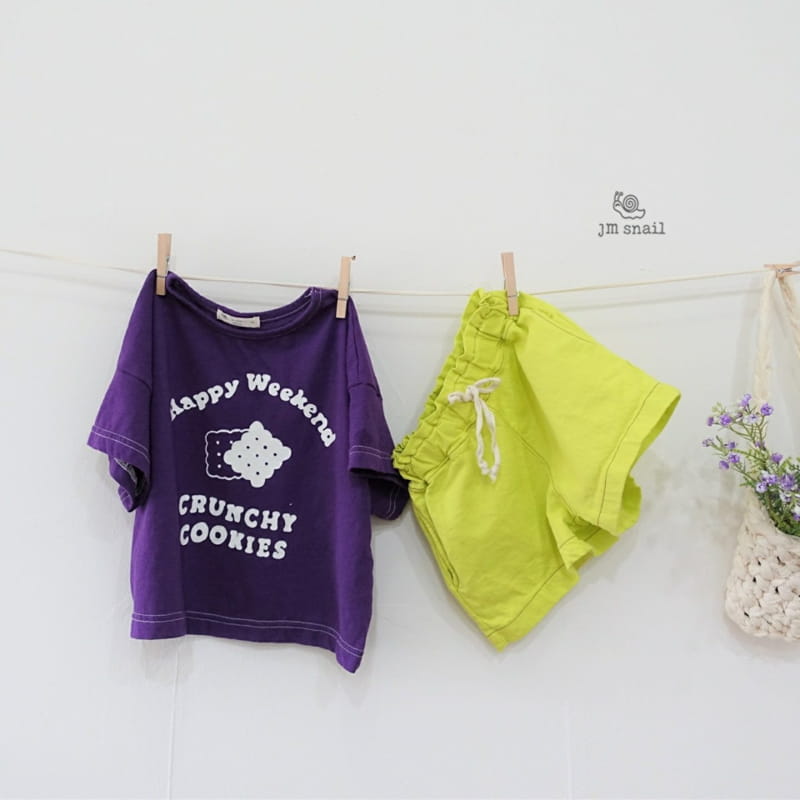 JM SNAIL - Korean Children Fashion - #Kfashion4kids - Biscuit Tee - 12