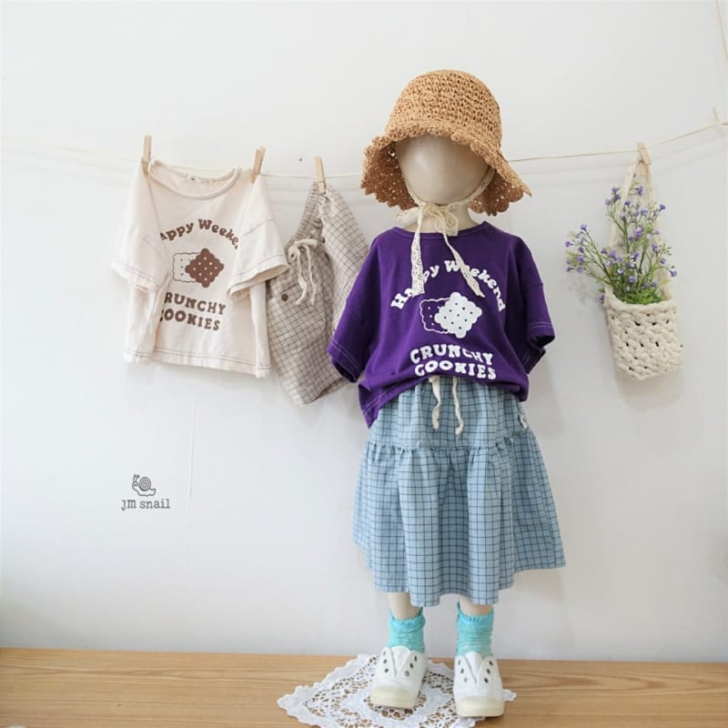 JM SNAIL - Korean Children Fashion - #Kfashion4kids - Biscuit Tee - 3
