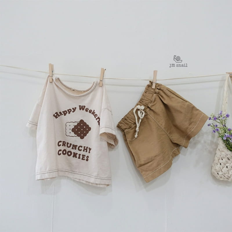 JM SNAIL - Korean Children Fashion - #Kfashion4kids - Biscuit Tee - 7