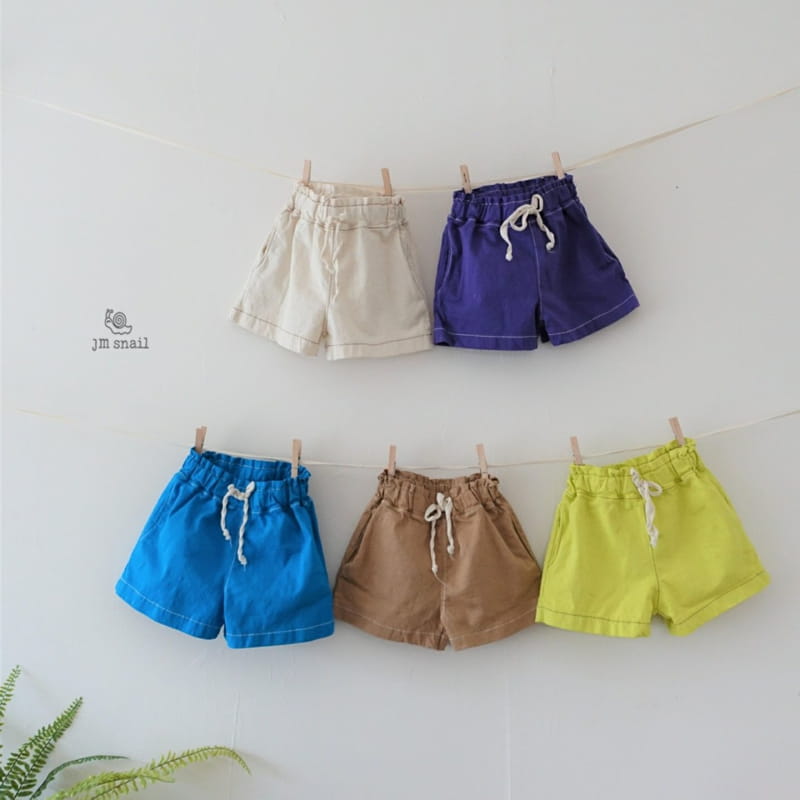JM SNAIL - Korean Children Fashion - #Kfashion4kids - Coupe Span Shorts - 2