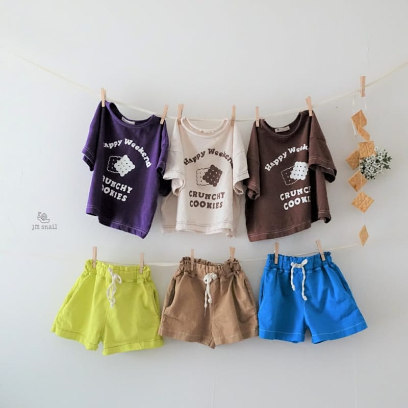 JM SNAIL - Korean Children Fashion - #Kfashion4kids - Coupe Span Shorts - 6