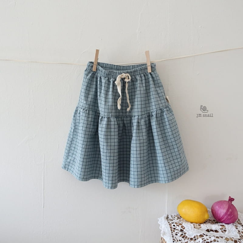 JM SNAIL - Korean Children Fashion - #Kfashion4kids - Square Snack Skirt