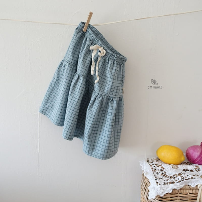 JM SNAIL - Korean Children Fashion - #Kfashion4kids - Square Snack Skirt - 2