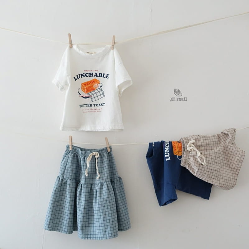 JM SNAIL - Korean Children Fashion - #Kfashion4kids - Square Snack Skirt - 3