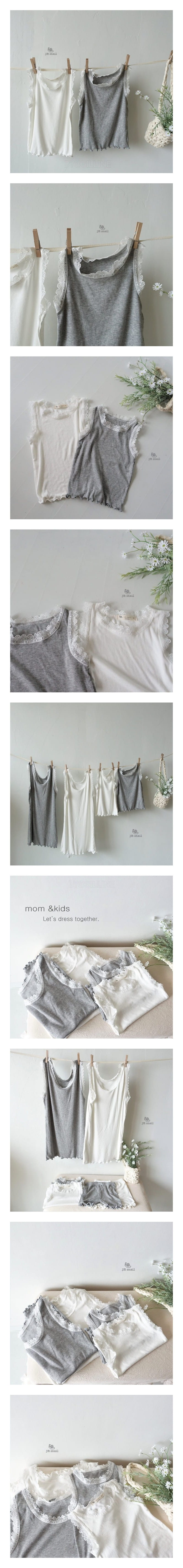 JM SNAIL - Korean Children Fashion - #Kfashion4kids - Angel Rib Sleeveless Tee - 4