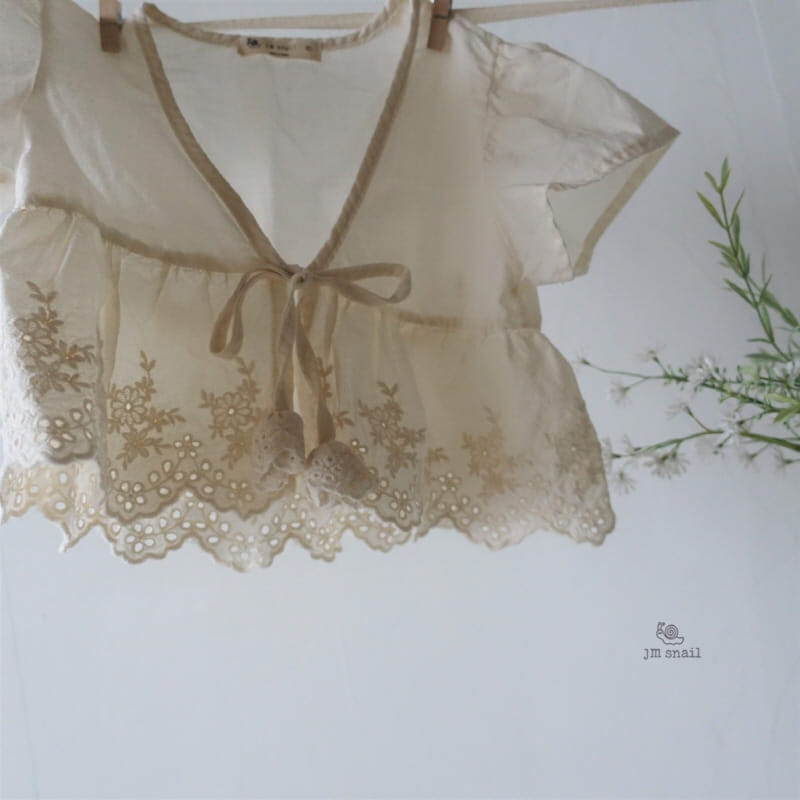 JM SNAIL - Korean Children Fashion - #Kfashion4kids - Lace Bolero - 11