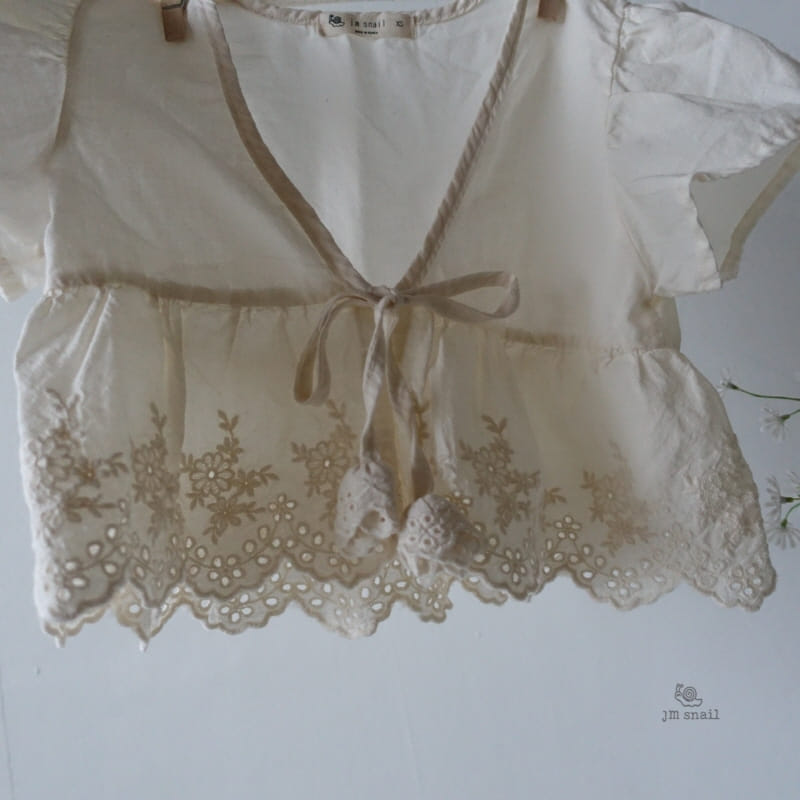 JM SNAIL - Korean Children Fashion - #Kfashion4kids - Lace Bolero - 12