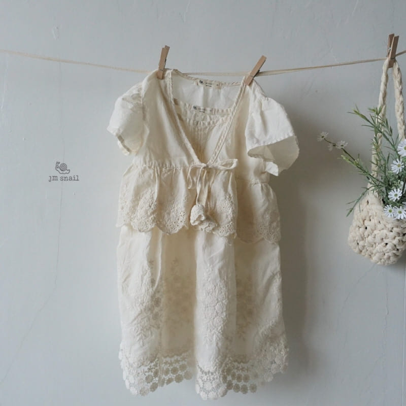 JM SNAIL - Korean Children Fashion - #Kfashion4kids - Lace Bolero - 5