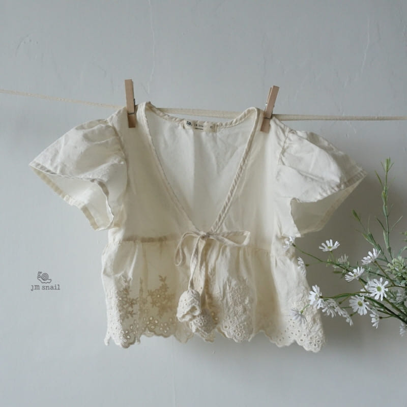 JM SNAIL - Korean Children Fashion - #Kfashion4kids - Lace Bolero - 8