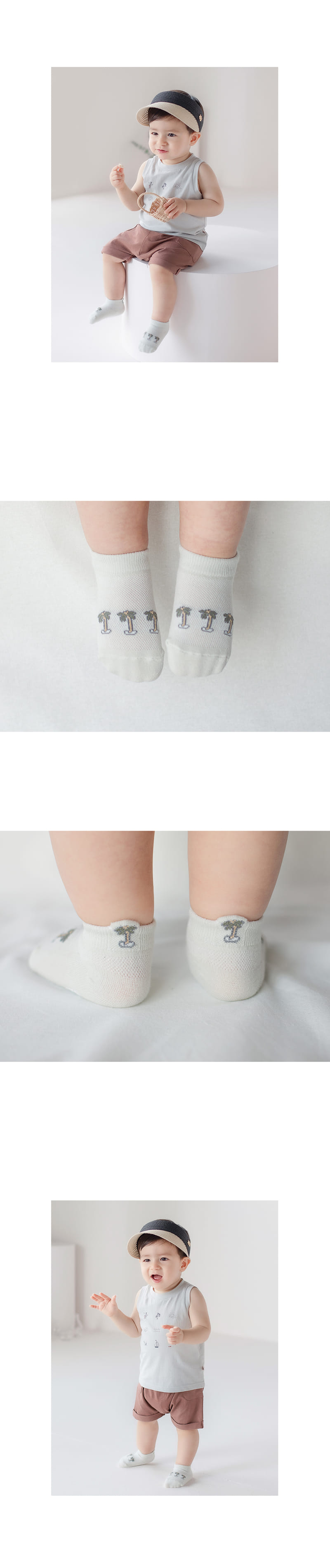 KIDS CLARA - Korean Children Fashion - #Kfashion4kids - Shaka Socks [set of 5] - 6