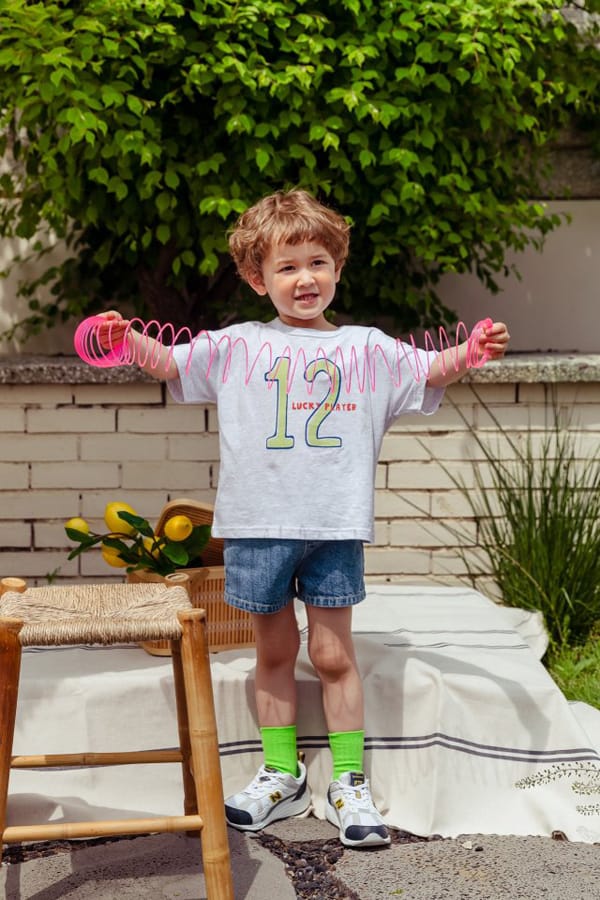 KOKOYARN - Korean Children Fashion - #Kfashion4kids - 12 Paint Tee - 12