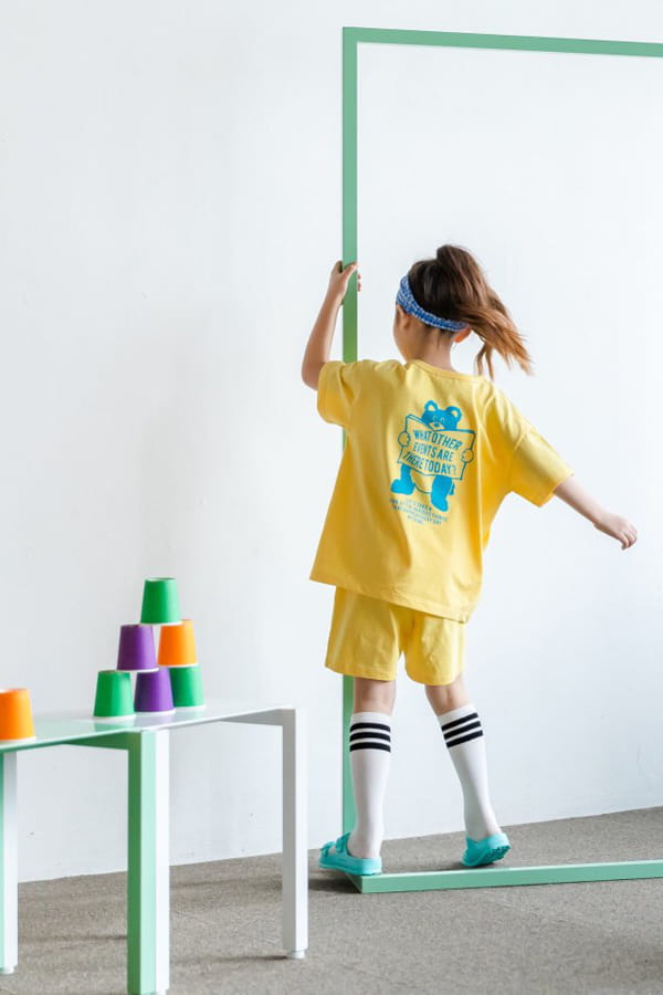 KOKOYARN - Korean Children Fashion - #Kfashion4kids - Teddy Top Bottom Set - 8