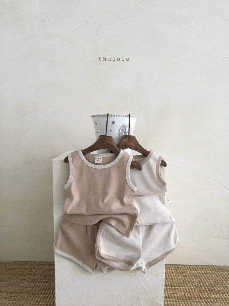 LALA - Korean Children Fashion - #Kfashion4kids - Holic Top Bottom Set