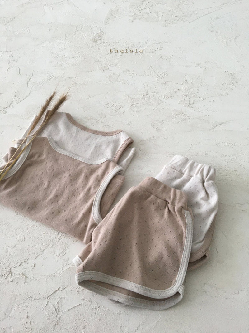 LALA - Korean Children Fashion - #Kfashion4kids - Holic Top Bottom Set - 11