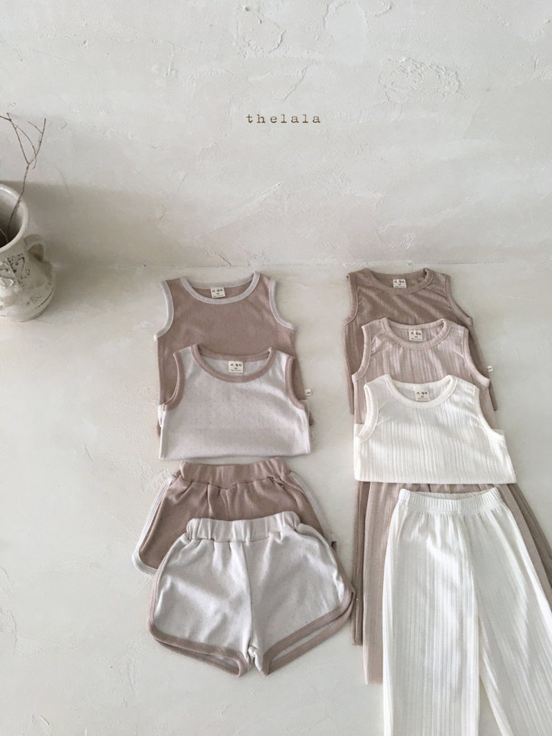LALA - Korean Children Fashion - #Kfashion4kids - Holic Top Bottom Set - 12