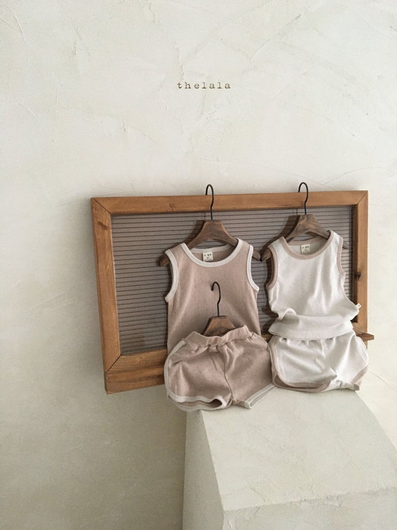 LALA - Korean Children Fashion - #Kfashion4kids - Holic Top Bottom Set - 4