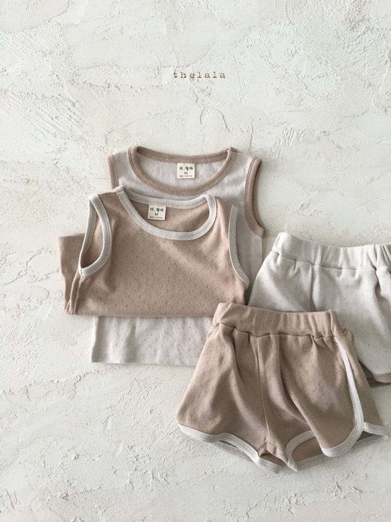 LALA - Korean Children Fashion - #Kfashion4kids - Holic Top Bottom Set - 6