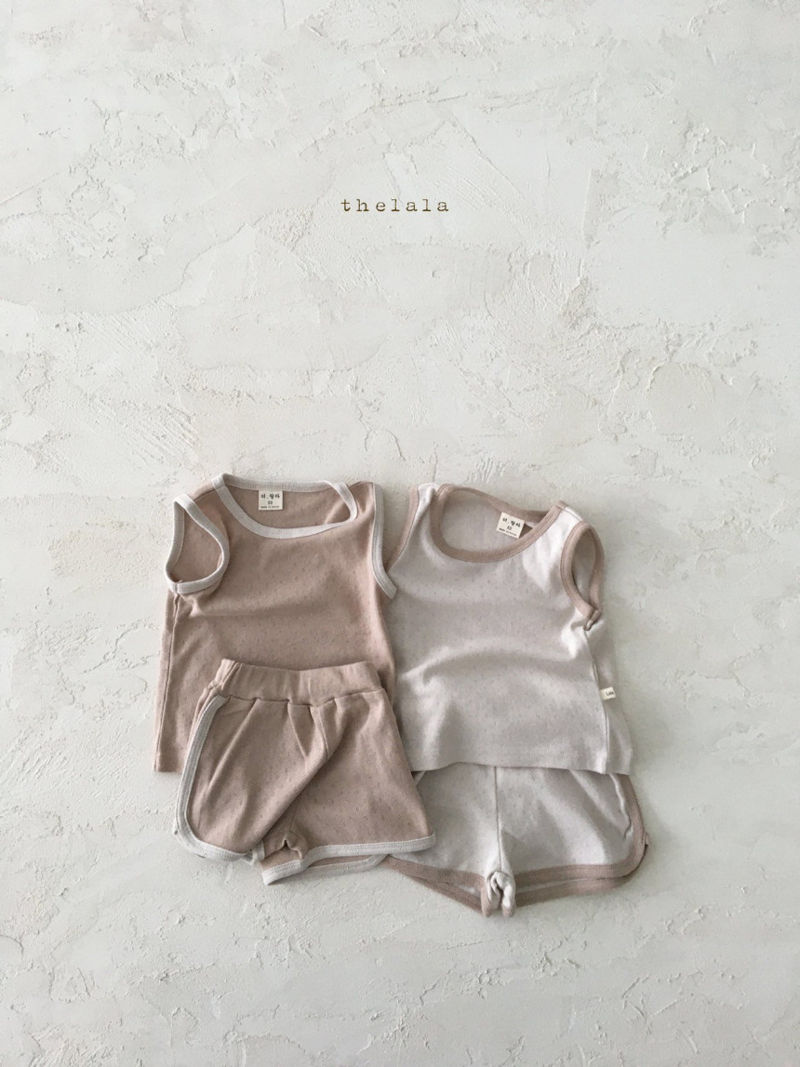 LALA - Korean Children Fashion - #Kfashion4kids - Holic Top Bottom Set - 7