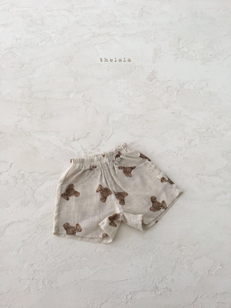 LALA - Korean Children Fashion - #Kfashion4kids - Teddy Shorts