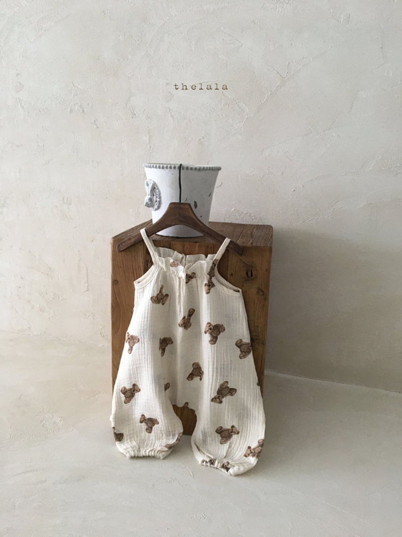 LALA - Korean Children Fashion - #Kfashion4kids - Teddy Overall