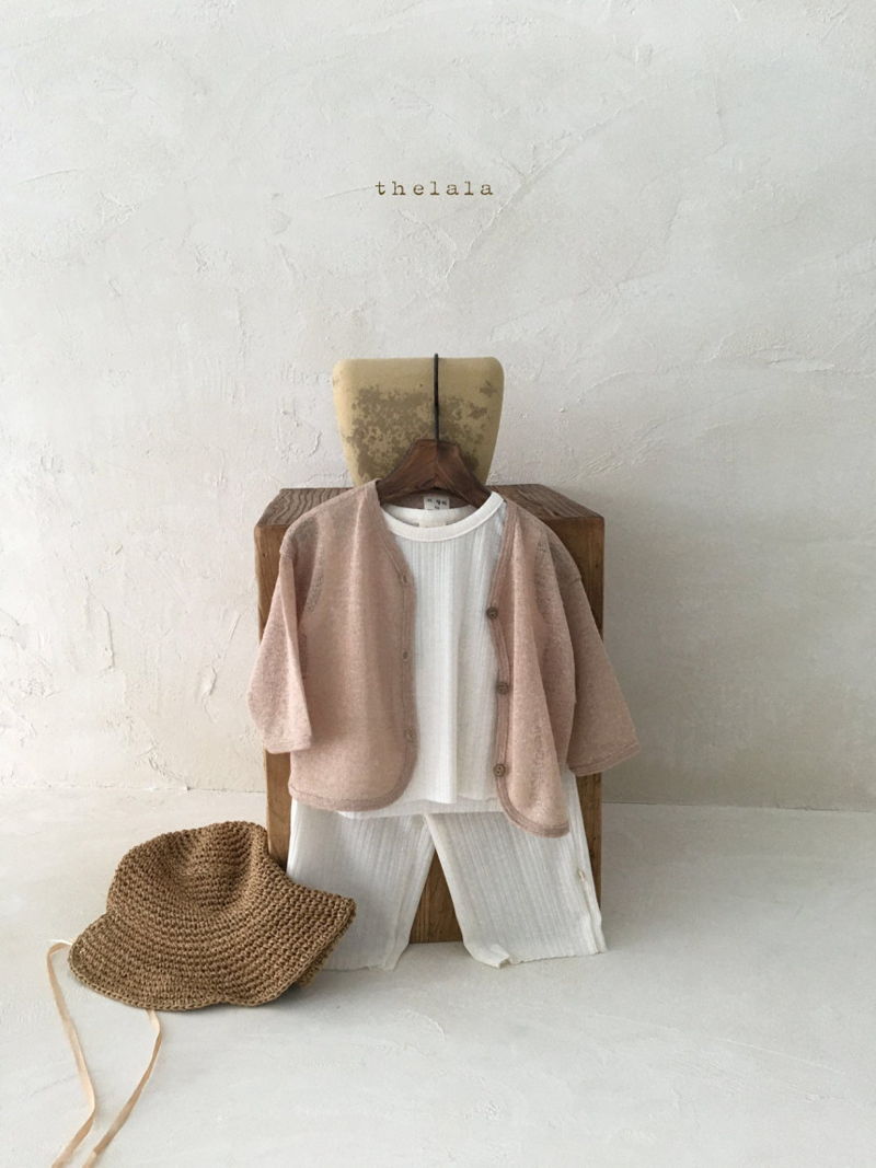 LALA - Korean Children Fashion - #Kfashion4kids - Pleats Top Bottom Set - 8