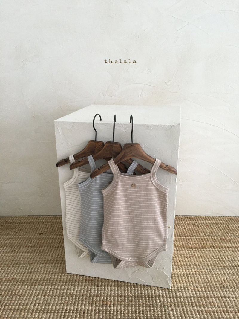 LALA - Korean Children Fashion - #Kfashion4kids - May Stripes Bodysuit