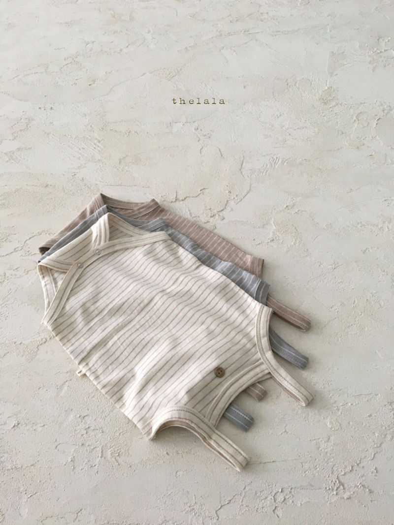 LALA - Korean Children Fashion - #Kfashion4kids - May Stripes Bodysuit - 11