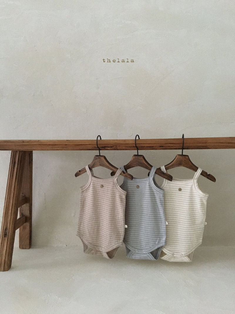 LALA - Korean Children Fashion - #Kfashion4kids - May Stripes Bodysuit - 7