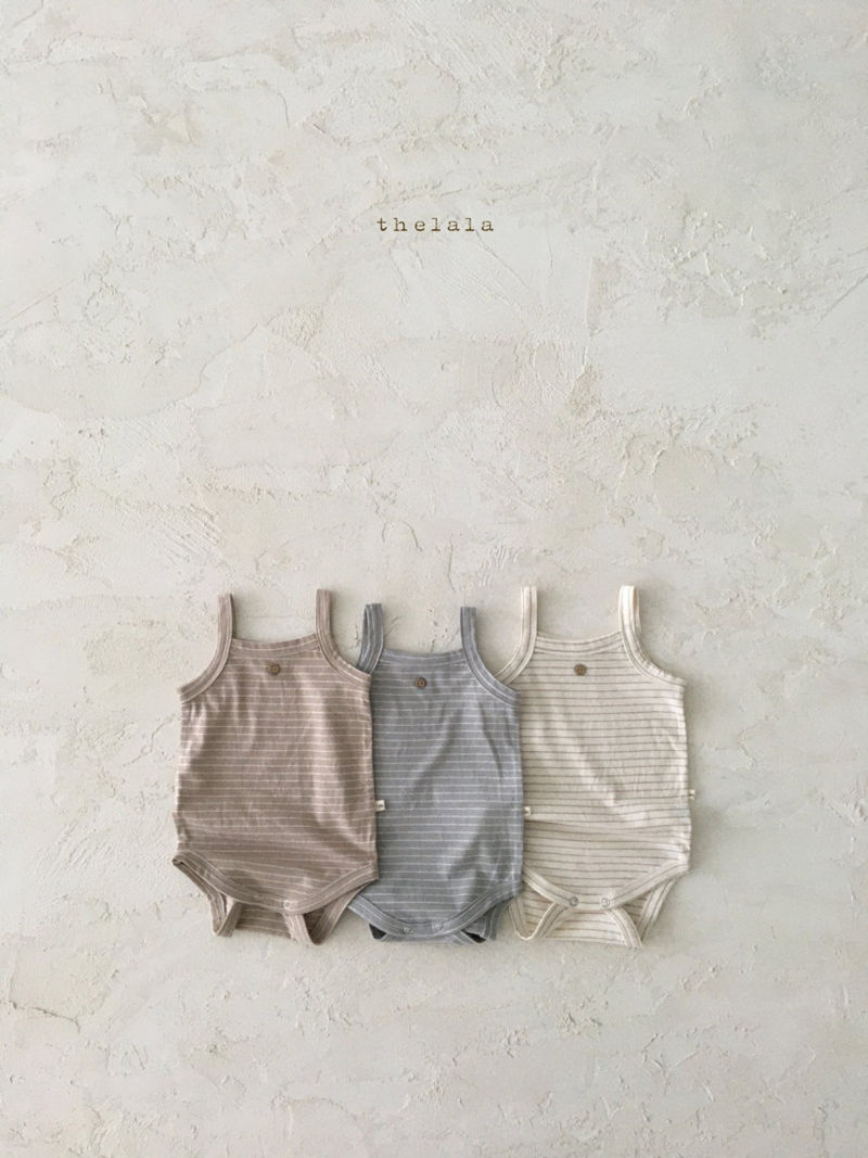 LALA - Korean Children Fashion - #Kfashion4kids - May Stripes Bodysuit - 9
