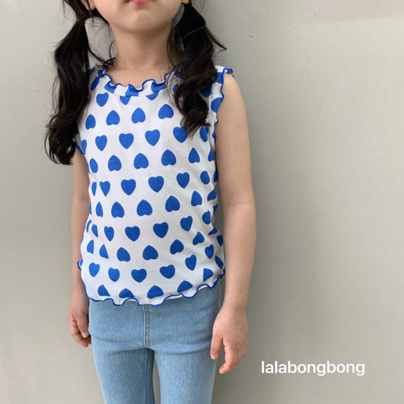 LALABONGBONG - Korean Children Fashion - #Kfashion4kids - Heart Wave Tee - 10