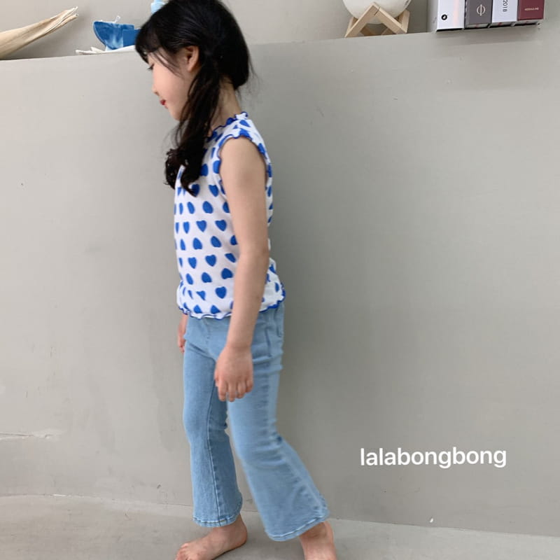 LALABONGBONG - Korean Children Fashion - #Kfashion4kids - Heart Wave Tee - 11
