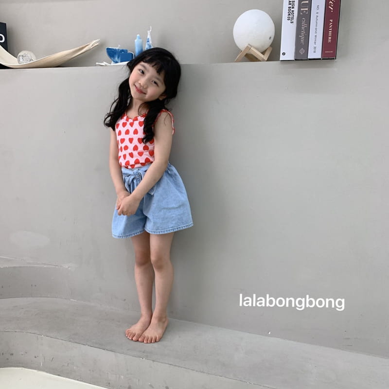LALABONGBONG - Korean Children Fashion - #Kfashion4kids - Heart Wave Tee - 6