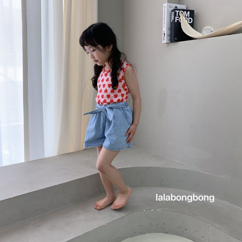 LALABONGBONG - Korean Children Fashion - #Kfashion4kids - Heart Wave Tee - 9