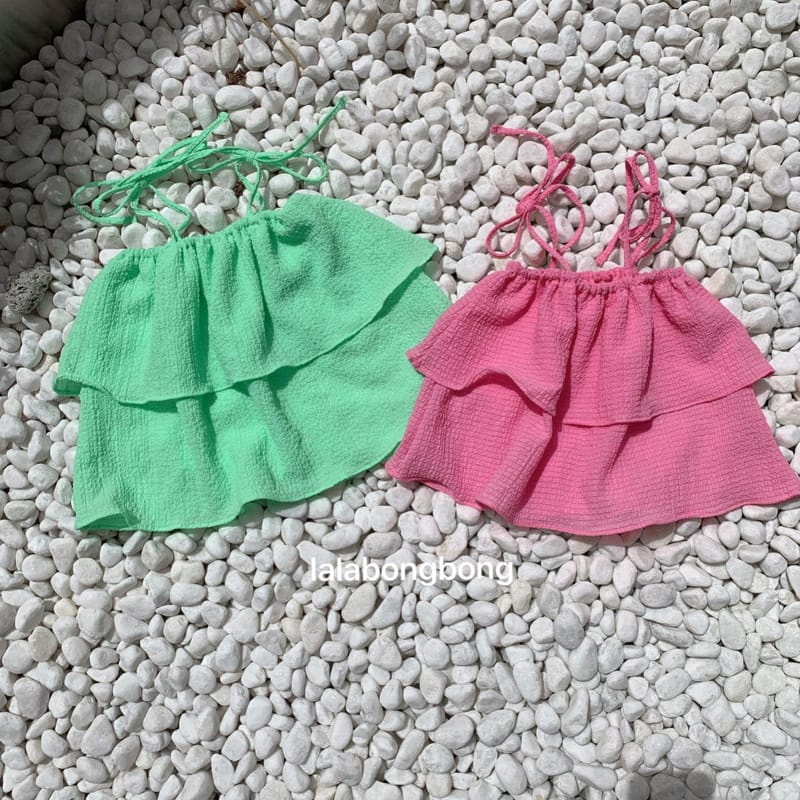LALABONGBONG - Korean Children Fashion - #Kfashion4kids - Cancan String Top - 2