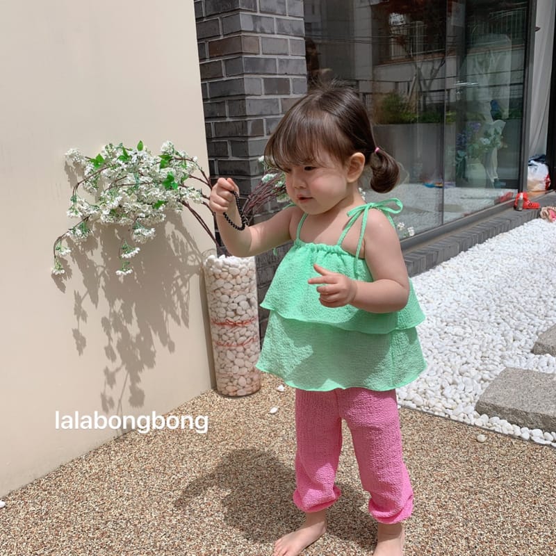 LALABONGBONG - Korean Children Fashion - #Kfashion4kids - Cancan String Top - 4
