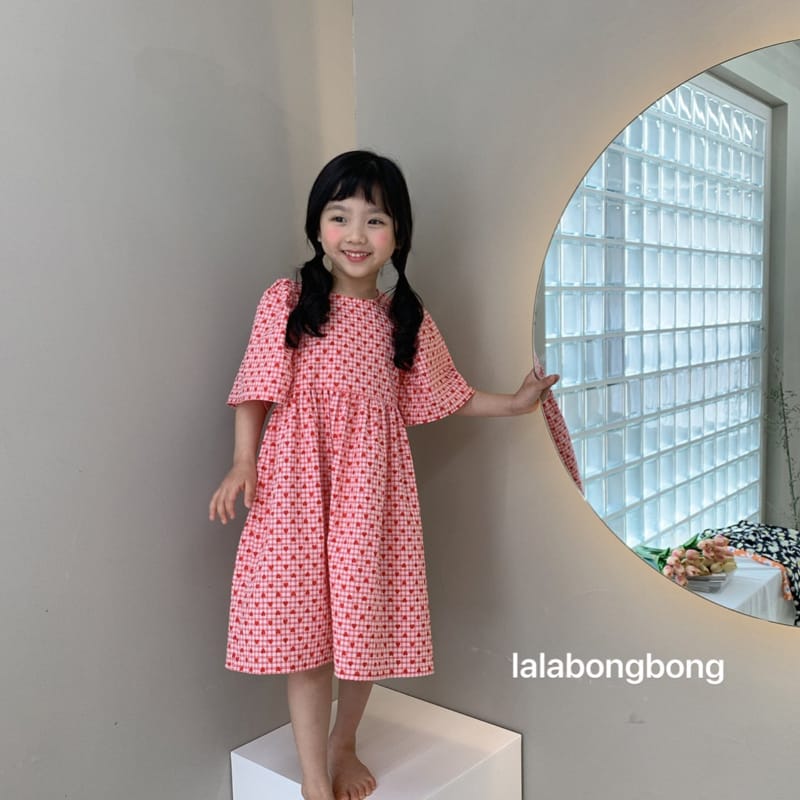 LALABONGBONG - Korean Children Fashion - #Kfashion4kids - Bell Sleeves One-piece - 4
