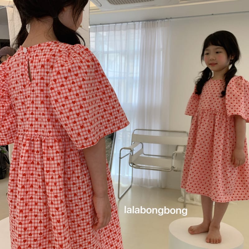 LALABONGBONG - Korean Children Fashion - #Kfashion4kids - Bell Sleeves One-piece - 5