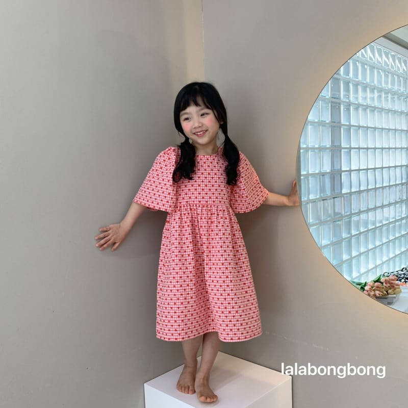 LALABONGBONG - Korean Children Fashion - #Kfashion4kids - Bell Sleeves One-piece - 6