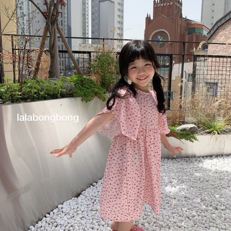 LALABONGBONG - Korean Children Fashion - #Kfashion4kids - Tulip Sleeves One-piece - 11