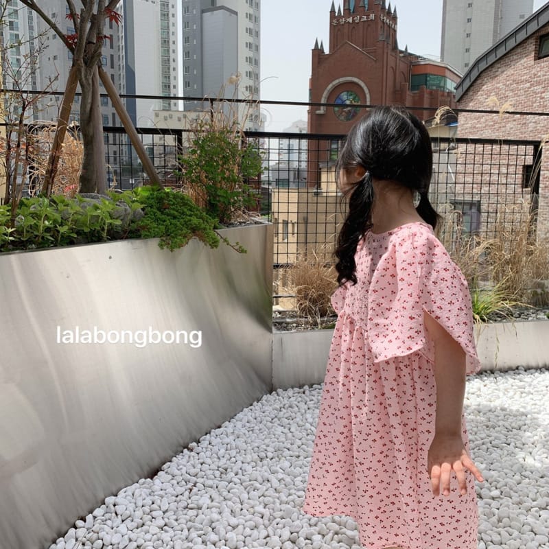 LALABONGBONG - Korean Children Fashion - #Kfashion4kids - Tulip Sleeves One-piece - 8