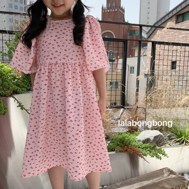 LALABONGBONG - Korean Children Fashion - #Kfashion4kids - Tulip Sleeves One-piece - 9