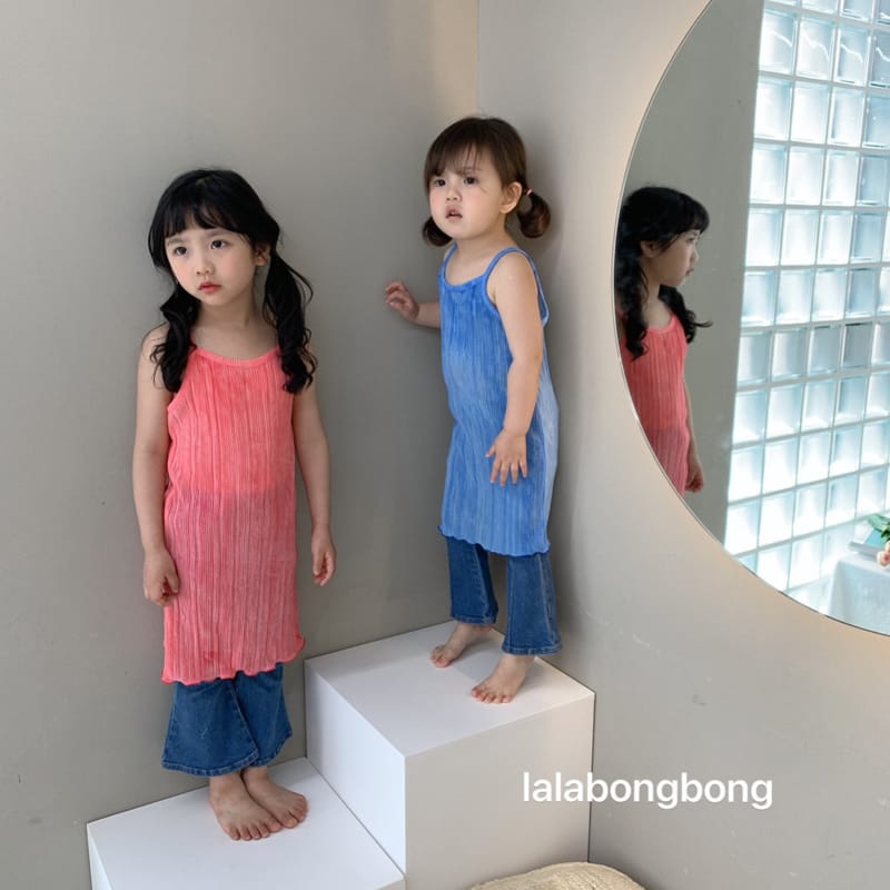 LALABONGBONG - Korean Children Fashion - #Kfashion4kids - Pleats One-piece - 4