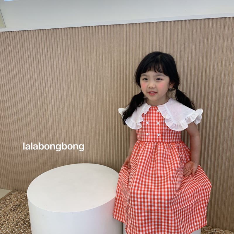 LALABONGBONG - Korean Children Fashion - #Kfashion4kids - Dubble Button One-piece - 10