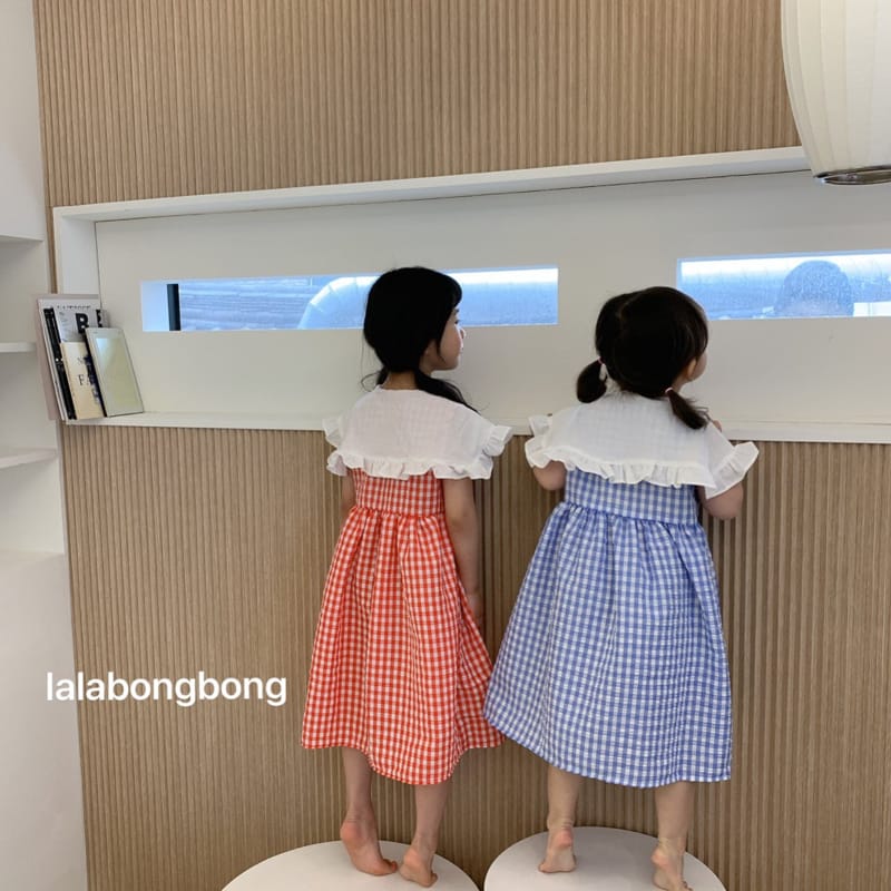 LALABONGBONG - Korean Children Fashion - #Kfashion4kids - Dubble Button One-piece - 5