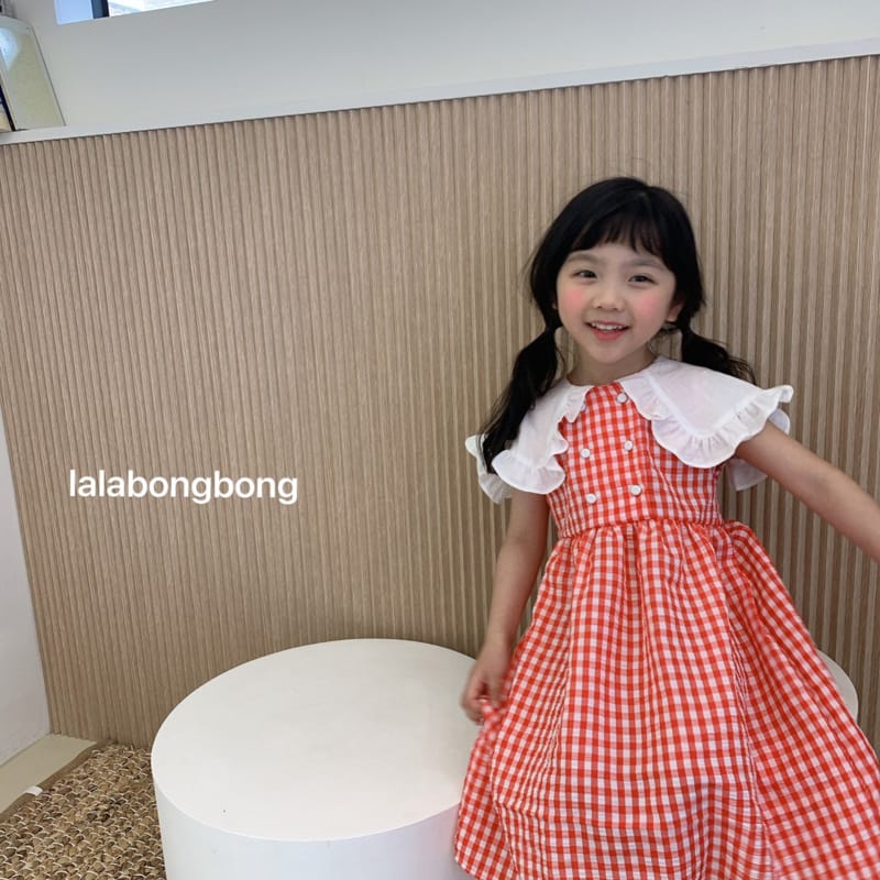 LALABONGBONG - Korean Children Fashion - #Kfashion4kids - Dubble Button One-piece - 7